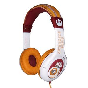Disney Kids Star Wars Episode VII The Force Awakens Droid Headphones 3.5mm Jack